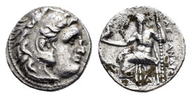 KINGS of MACEDON. Alexander III. The Great.(336-323 BC).Drachm.

Condition : Good very fine.

Weight : 4.02 gr
Diameter : 17 mm