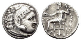KINGS of MACEDON. Alexander III. The Great.(336-323 BC).Drachm.

Condition : Good very fine.

Weight : 4.4 gr
Diameter : 17 mm