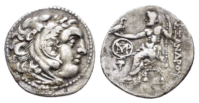 KINGS OF MACEDON. Alexander III 'the Great' (336-323 BC). Drachm. Chios.

Obv : ...