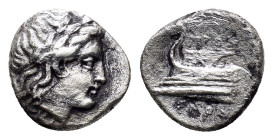 BITHYNIA. Kios.(Circa 350-300 BC).Hemidrachm. 

Condition : Good very fine.

Weight : 2.1 gr
Diameter : 12 mm
