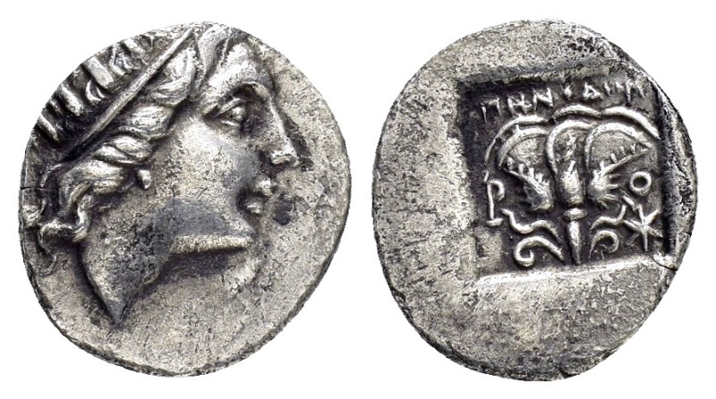 CARIA. Rhodes.(Circa 125-88 BC).Hemidrachm.

Condition : Good very fine.

Weight...