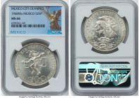 Estados Unidos Pair of Certified "Mexico City Olympics" 25 Pesos 1968-Mo MS66 NGC, Mexico City mint, KM479.1. HID09801242017 © 2023 Heritage Auctions ...