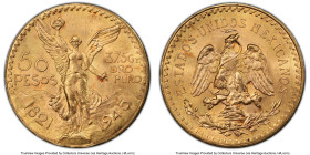 Estados Unidos gold 50 Pesos 1945 MS64 PCGS, Mexico City mint, KM481. HID09801242017 © 2023 Heritage Auctions | All Rights Reserved