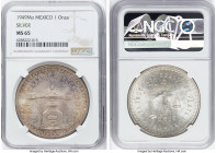 Estados Unidos silver Onza 1949-Mo MS65 NGC, Mexico City mint, KM-M49a. HID09801242017 © 2023 Heritage Auctions | All Rights Reserved