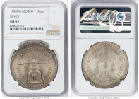 Estados Unidos silver Onza 1949-Mo MS65 NGC, Mexico City mint, KM-M49a. HID09801242017 © 2023 Heritage Auctions | All Rights Reserved