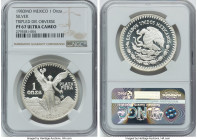 Estados Unidos silver Proof Mint Error - TDO "Libertad" Onza 1983-Mo PR67 Ultra Cameo NGC, Mexico City mint, KM494.1. Tripled die obverse. HID09801242...