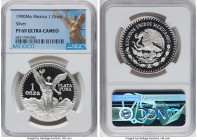 Estados Unidos silver Proof Onza 1990-Mo PR69 Ultra Cameo NGC, Mexico City mint, KM494.2. HID09801242017 © 2023 Heritage Auctions | All Rights Reserve...