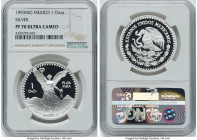 Estados Unidos silver Proof Onza 1993-Mo PR70 Ultra Cameo NGC, Mexico City mint, KM494.4. HID09801242017 © 2023 Heritage Auctions | All Rights Reserve...