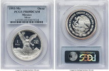 Estados Unidos silver Proof Onza 1993-Mo PR69 Deep Cameo PCGS, Mexico City mint, KM494.4. HID09801242017 © 2023 Heritage Auctions | All Rights Reserve...