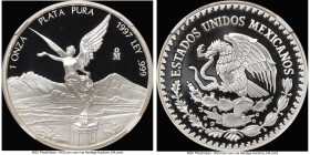 Estados Unidos silver Proof Onza 1997-Mo PR69 Ultra Cameo NGC, Mexico City mint, KM613. HID09801242017 © 2023 Heritage Auctions | All Rights Reserved