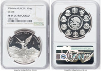 Estados Unidos silver Proof Onza 2004-Mo PR64 Ultra Cameo NGC, Mexico City mint, KM639. HID09801242017 © 2023 Heritage Auctions | All Rights Reserved