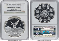 Estados Unidos silver Proof Onza 2011-Mo PR70 Ultra Cameo NGC, Mexico City mint, KM639. HID09801242017 © 2023 Heritage Auctions | All Rights Reserved