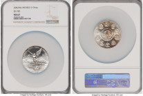 Estados Unidos silver 2 Onzas 2002-Mo MS67 NGC, Mexico City mint, KM614. HID09801242017 © 2023 Heritage Auctions | All Rights Reserved