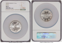 Estados Unidos silver 2 Onzas 2005-Mo MS67 NGC, Mexico City mint, KM614. HID09801242017 © 2023 Heritage Auctions | All Rights Reserved