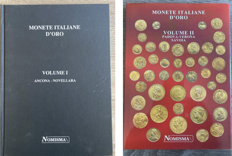 BELLESIA L. - Monete Italiane d'oro volume I e II. Completo. Volume I: Ancona - ...