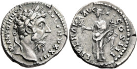 Marcus Aurelius, 161-180. Denarius (Silver, 19 mm, 3.20 g, 6 h), Rome, 168-169. M ANTONINVS AVG TR P XXIII Laureate head of Marcus Aurelius to right. ...