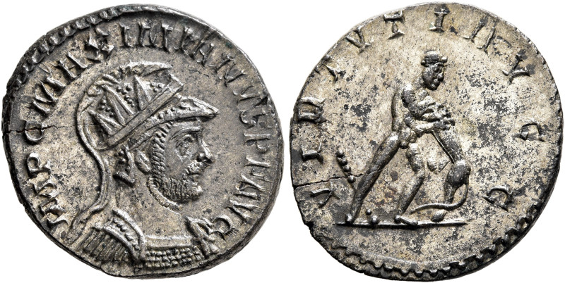Maximianus, first reign, 286-305. Antoninianus (Silvered bronze, 22 mm, 3.99 g, ...