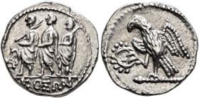 SKYTHIA. Geto-Dacians. Koson, mid 1st century BC. Drachm (Silver, 19 mm, 4.40 g, 12 h), Olbia. KOΣΩN Roman consul accompanied by two lictors advancing...