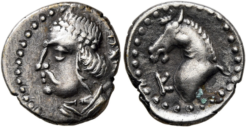 LOCAL ISSUES, Sogdiana. Circa 1st century AD. Hemidrachm (Silver, 13 mm, 1.35 g,...