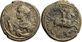 MOESIA INFERIOR. Tomis. Gordian III, 238-244. Medallion (Orichalcum, 36 mm, 28.61 g, 12 h). AYT K M ANT ΓOPΔIANOC AYΓ Radiate, draped and cuirassed bu...