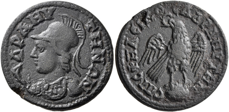 MYSIA. Adramyteum. Pseudo-autonomous issue. AE (Bronze, 25 mm, 8.11 g, 6 h), 3rd...