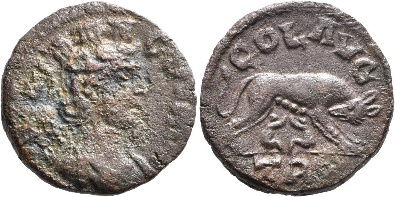 TROAS. Alexandria Troas. Pseudo-autonomous issue. 'As' (Bronze, 20 mm, 5.89 g, 1...