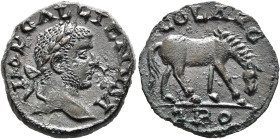 TROAS. Alexandria Troas. Gallienus, 253-268. 'As' (Bronze, 21 mm, 5.00 g, 1 h). IMP GALLIENVS A Laureate head of Gallienus to right. Rev. COL AVG / TR...