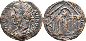CARIA. Aphrodisias. Gallienus, 253-268. Diassarion (Bronze, 26 mm, 7.49 g, 6 h), circa 255-258. AΥ KAI Π[O ΛI ΓAΛ]ΛIHNOC Radiate, draped and cuirassed...