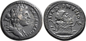 PHRYGIA. Laodicea ad Lycum. Pseudo-autonomous issue. Assarion (Orichalcum, 20 mm, 5.95 g, 6 h), Po. Ailios Dionysios Sabinianos, magistrate, circa 139...