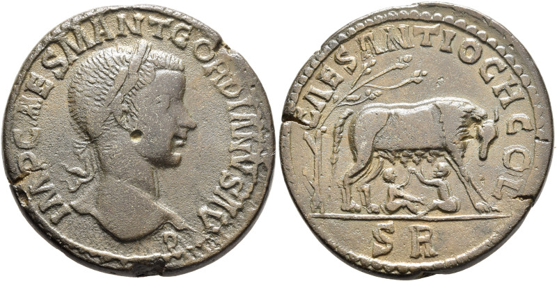 PISIDIA. Antiochia. Gordian III, 238-244. 'Sestertius' (Bronze, 26.68 g). IMP CA...