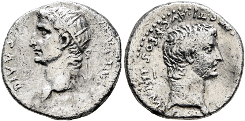 CAPPADOCIA. Caesaraea-Eusebia. Germanicus, with Divus Augustus, Caesar, 15 BC-AD...