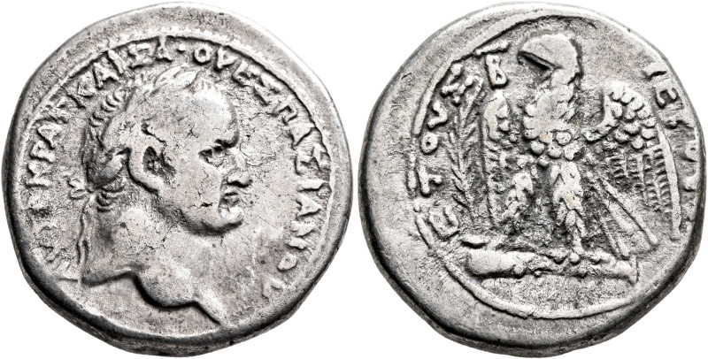 SYRIA, Seleucis and Pieria. Antioch. Vespasian, 69-79. Tetradrachm (Silver, 26 m...