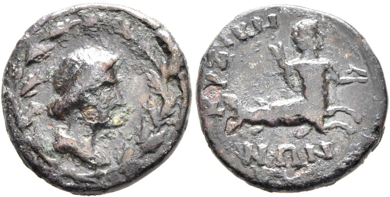 MYSIA. Cyzicus. Pseudo-autonomous issue. Hemiassarion (Bronze, 18 mm, 3.84 g, 6 ...