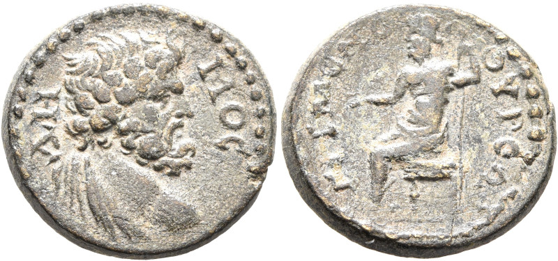 PHRYGIA. Flavia-Grimenothyrae. Pseudo-autonomous issue. Assarion (Bronze, 20 mm,...