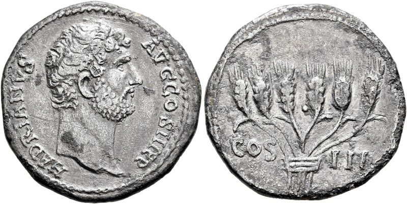 Hadrian, 117-138. Cistophorus (Subaeratus, 27 mm, 8.64 g, 6 h), unattributed min...