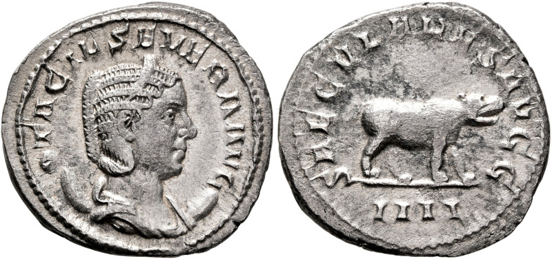 Otacilia Severa, Augusta, 244-249. Antoninianus (Silver, 23 mm, 3.45 g, 7 h), Ro...