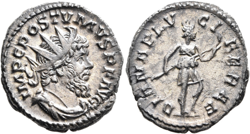 Postumus, Romano-Gallic Emperor, 260-269. Antoninianus (Billon, 20 mm, 3.74 g, 1...