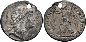 Constantine II, as Caesar, 316-337. Siliqua (Silver, 18 mm, 2.52 g, 12 h), Constantinopolis, circa 333. Plain-diademed head of Constantine II to right...