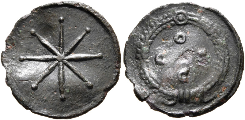 Commemorative Series, 317-320 (?). AE (Bronze, 17 mm, 1.00 g), Thessalonica (?)....