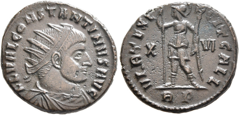 Constantine I, 307/310-337. Follis (Bronze, 19 mm, 3.75 g, 12 h), Rome, 312-313....