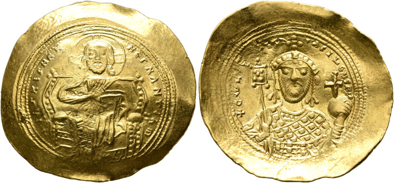 Constantine IX Monomachus, 1042-1055. Histamenon (Gold, 4.41 g), Constantinopoli...