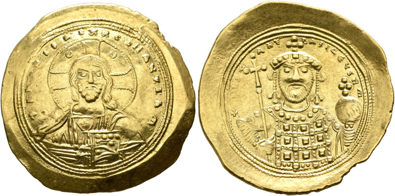 Constantine IX Monomachus, 1042-1055. Histamenon (Gold, 4.41 g), Constantinopoli...