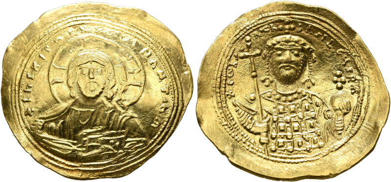 Constantine IX Monomachus, 1042-1055. Histamenon (Gold, 4.42 g), Constantinopoli...