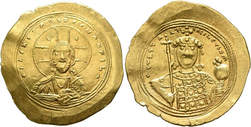 Constantine IX Monomachus, 1042-1055. Histamenon (Gold, 4.41 g), Constantinopoli...