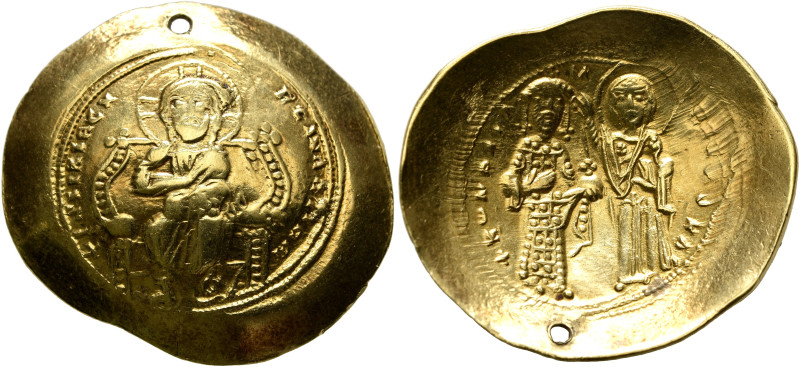 Constantine X Ducas, 1059-1067. Histamenon (Gold, 27 mm, 4.33 g, 6 h), Constanti...