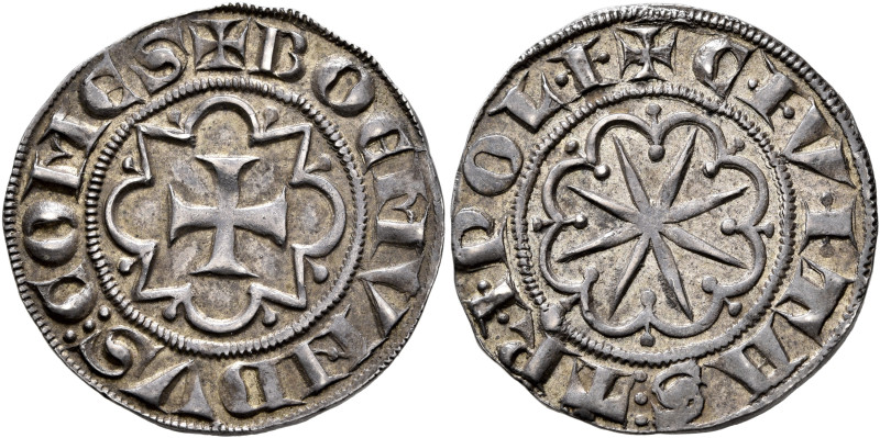 CRUSADERS. County of Tripoli. Bohémond VI, 1251-1275. Gros (Silver, 25 mm, 4.41 ...