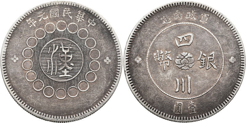 CHINA, ZHŌNGHUÁ MÍNGUÓ (REPUBLIC OF CHINA). 1912-1949. Yuán – Dollar Year 1 = 19...