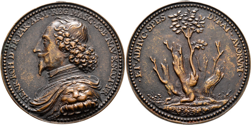 FRANCE, Renaissance Medals. Henri de Rohan, 1579-1638. Medal (Bronze, 44 mm, 26....