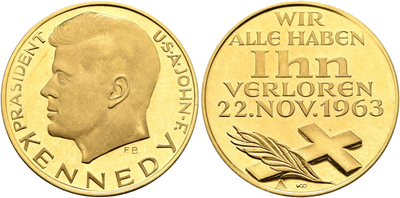 GERMANY. Bundesrepublik Deutschland. 1949-present. Medal (Gold, 20 mm, 3.49 g, 1...