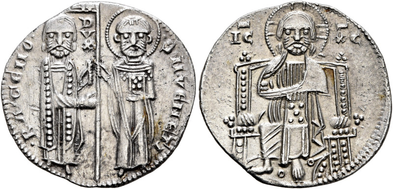 ITALY. Venezia (Venice). Reniero Zeno, 1252-1268. Grosso (Silver, 21 mm, 2.10 g,...